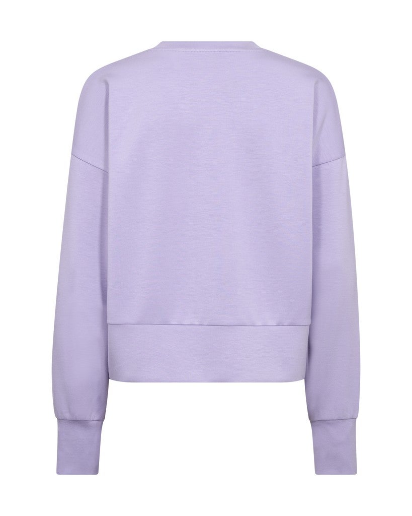 MOS MOSH177510 MMNima O-LS Sweatshirt - Violet