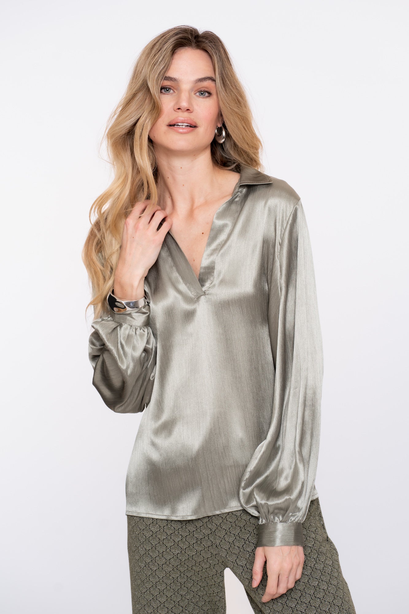GEISHA 53530-14 Satin Blouse