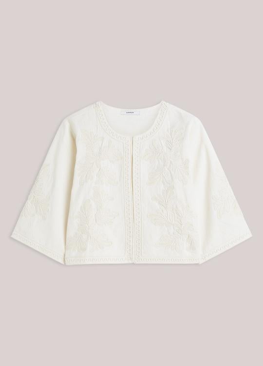 SUMMUM 1s1304-12470 Boxy Jacket