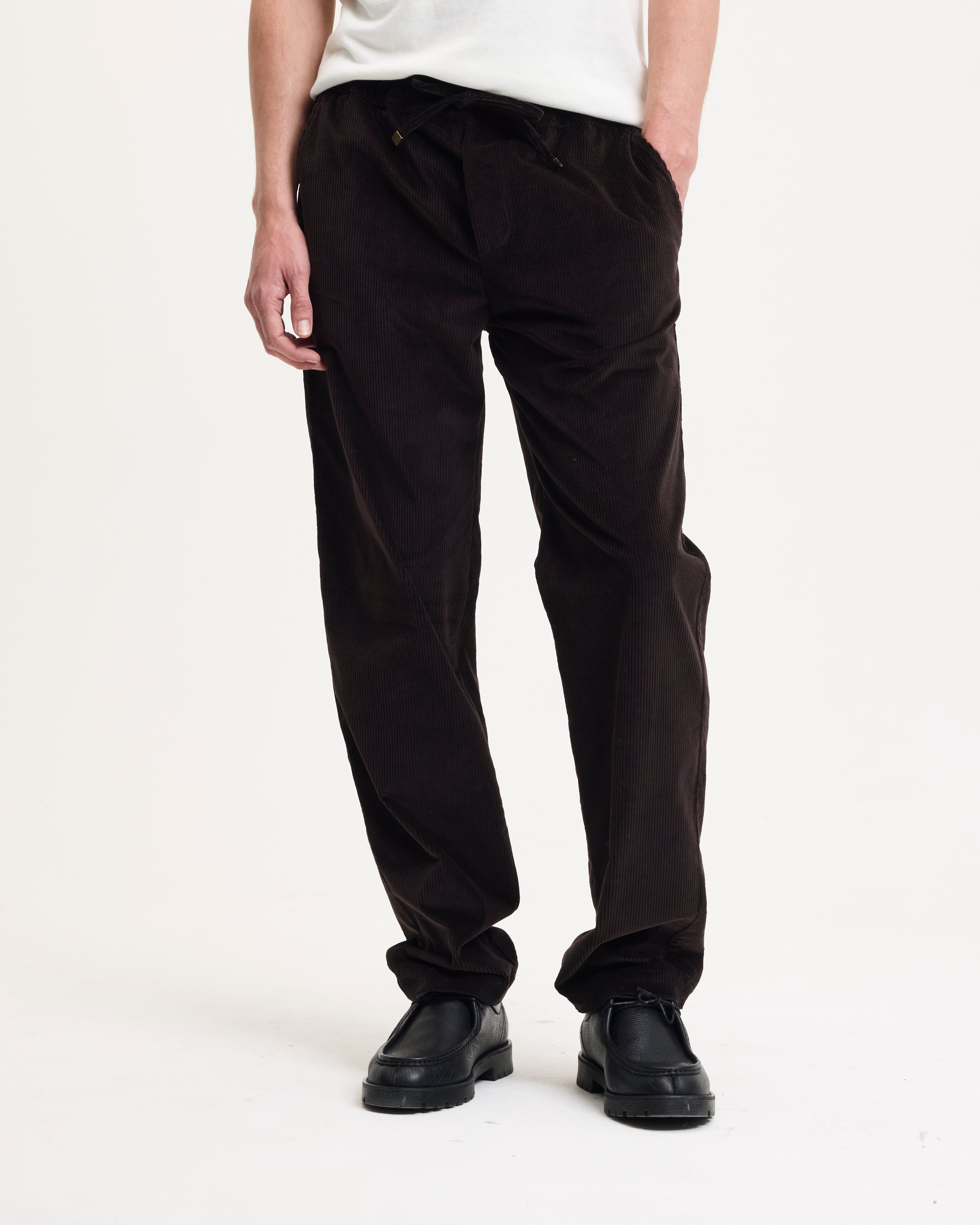 THE GOODPEOPLE BOB 26020508 broek corduroy bruin