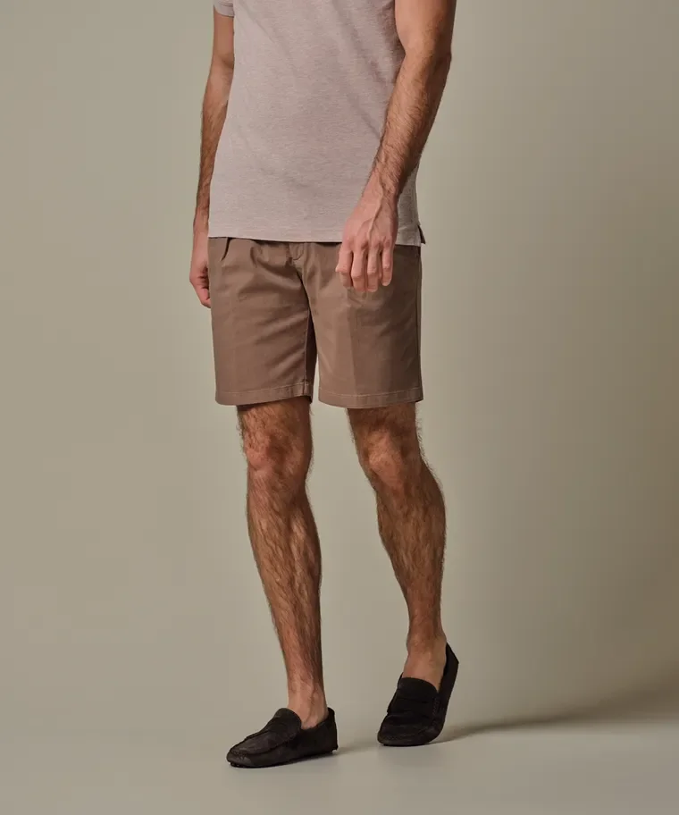 PROFUOMO PPXQ10002L DYE SHORT SPORTCORD-clay