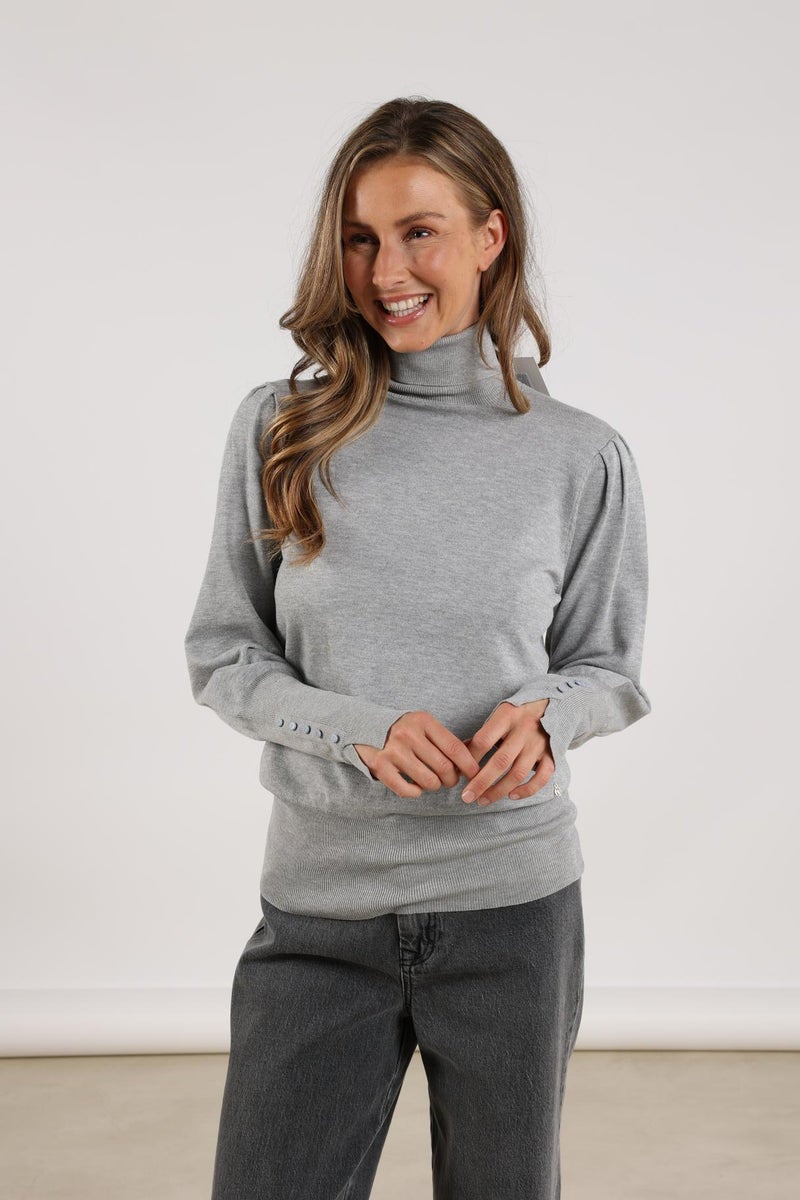 NUKUS NKF03009 Silvi Pullover-Light grey