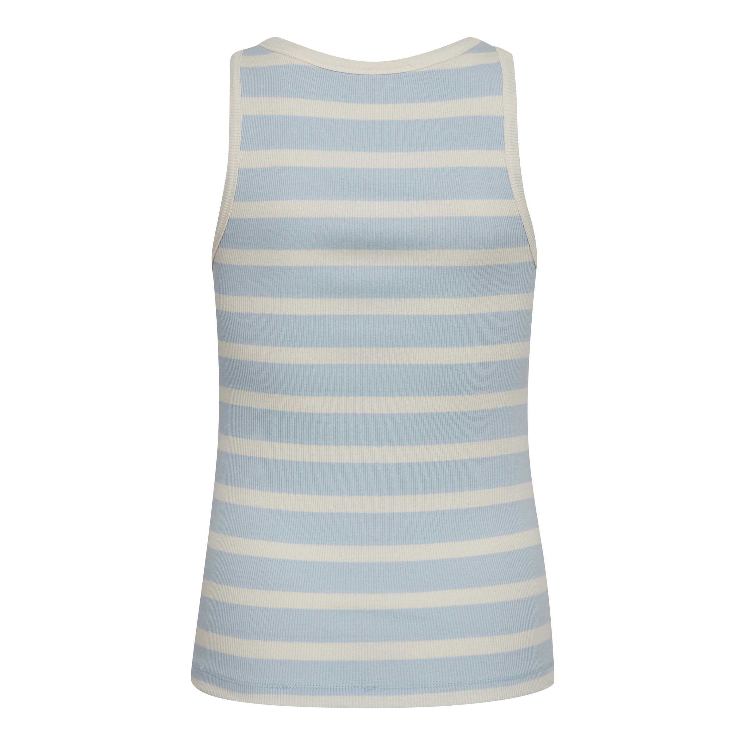 CO'COUTURE 33207 GrannyCC Rib Emb TankTop-paleblue