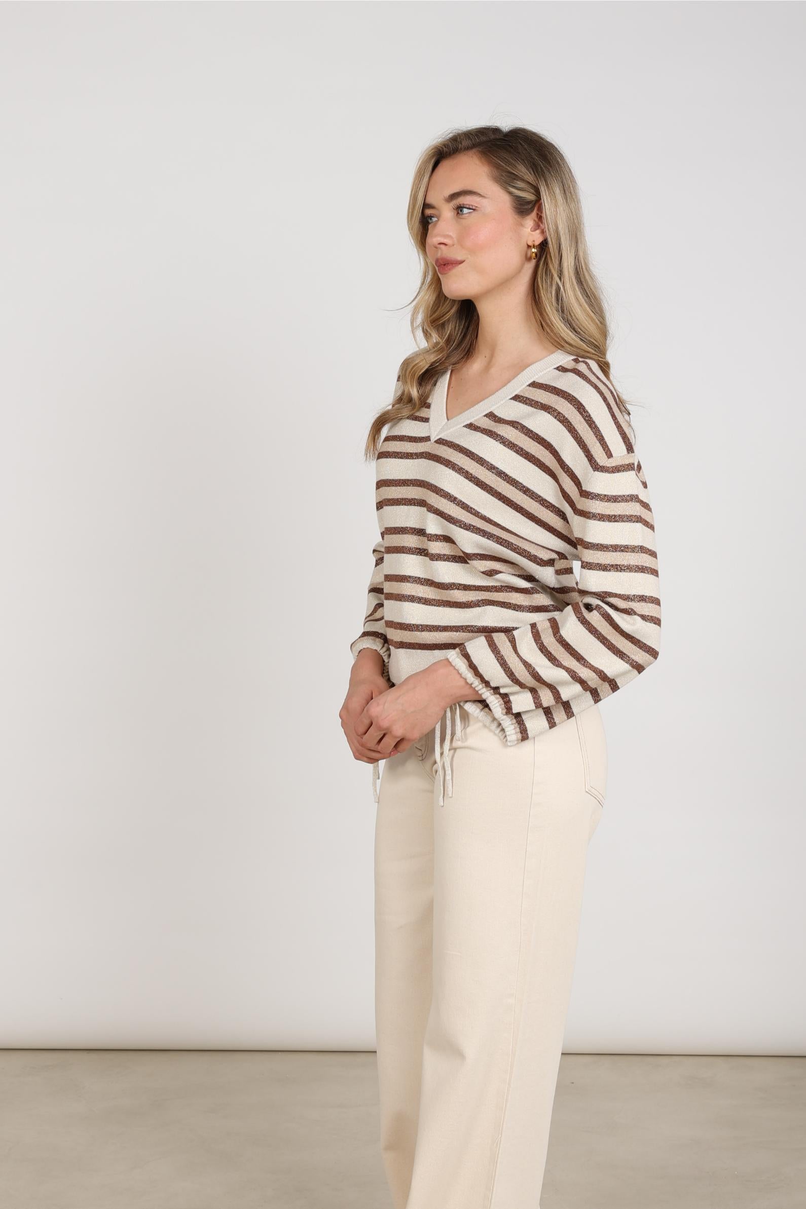 NUKUS NKF03054 Kim Pullover Stripe