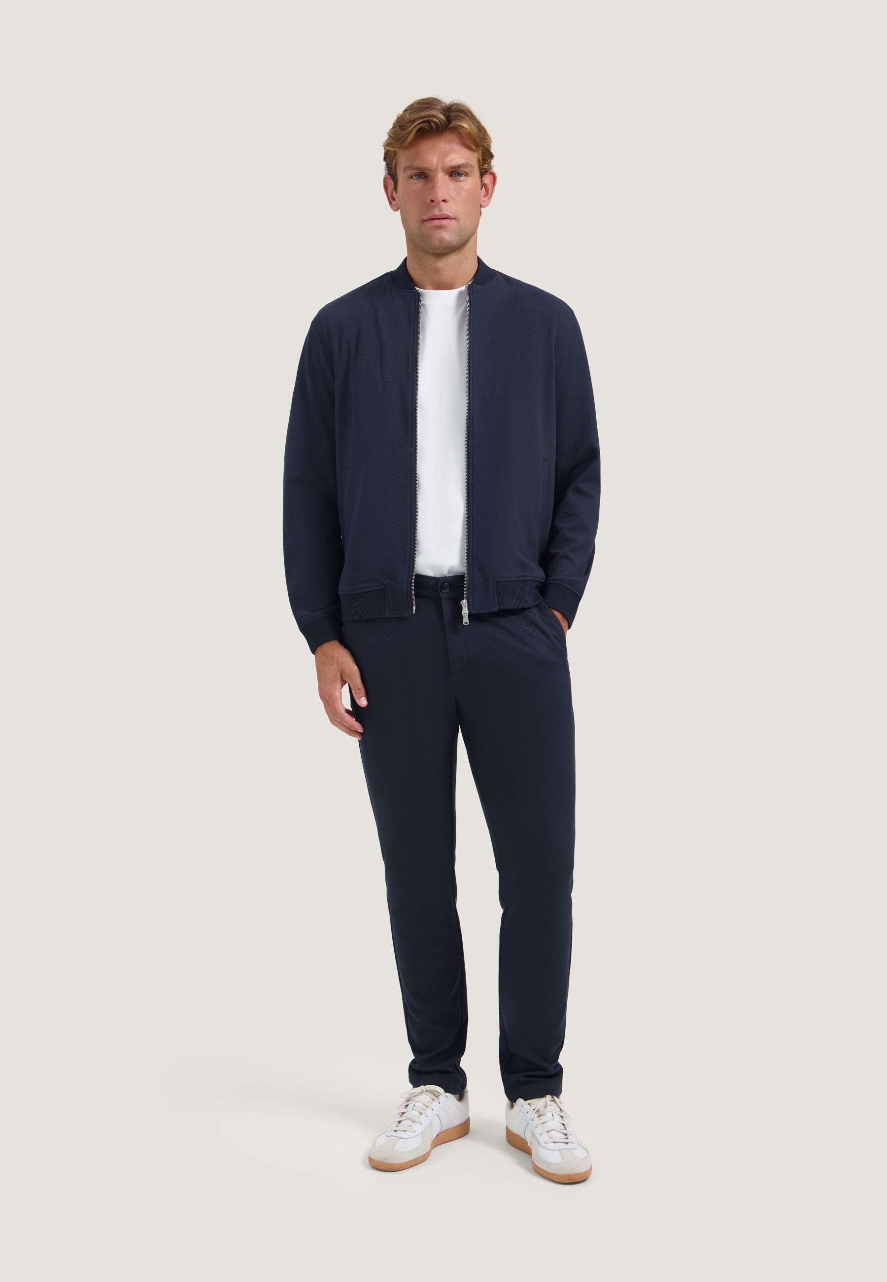 DESTREZZED 502034 MARLON PIQUE CHINO-Dk. Navy
