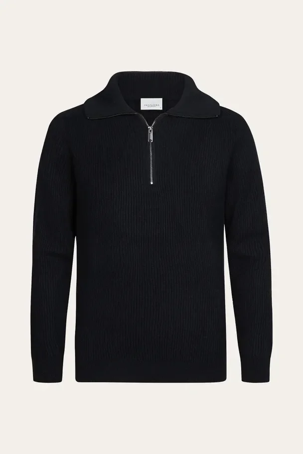 PROFUOMO PPXJ30058A Navy pullover half zip