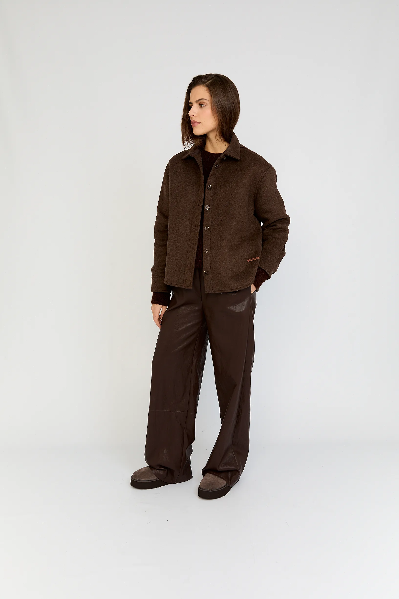 MOSCOW 103-02-Margaux Broek Faux Leather