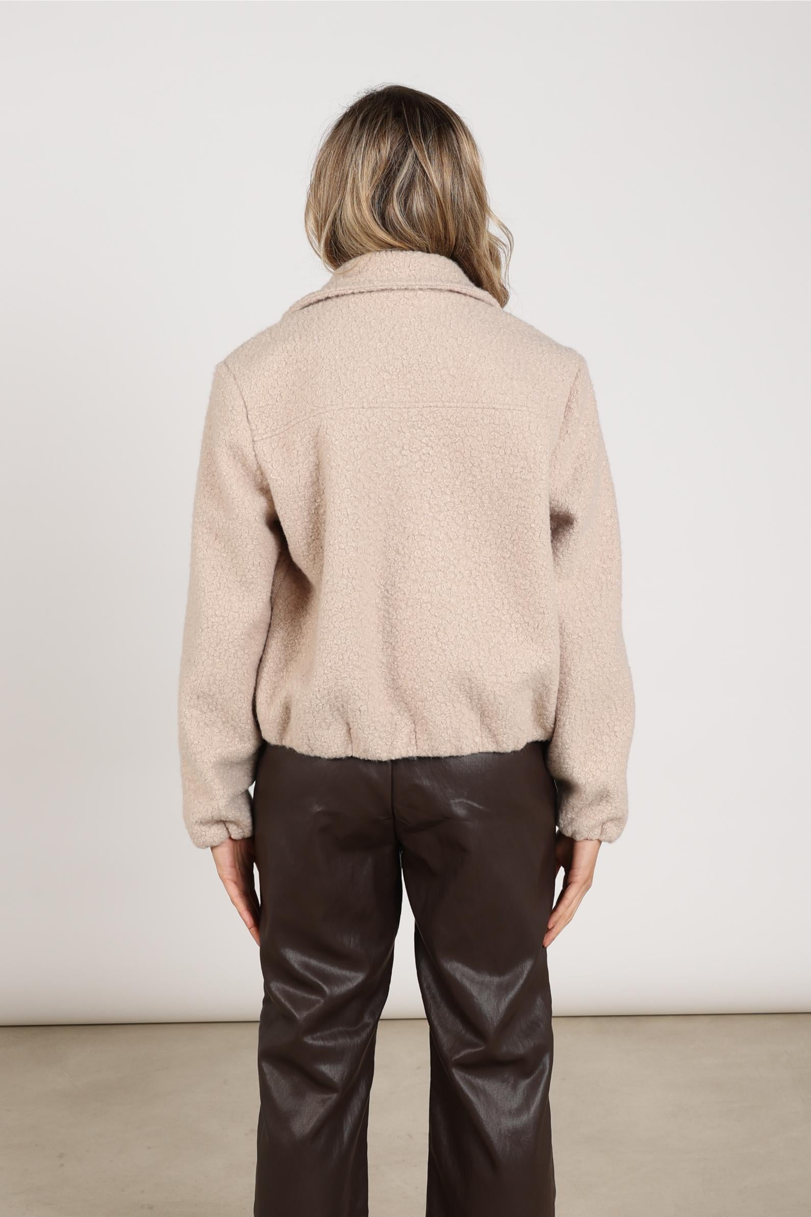 NUKUS NKF12010 Madelin Jacket Boucle-sand