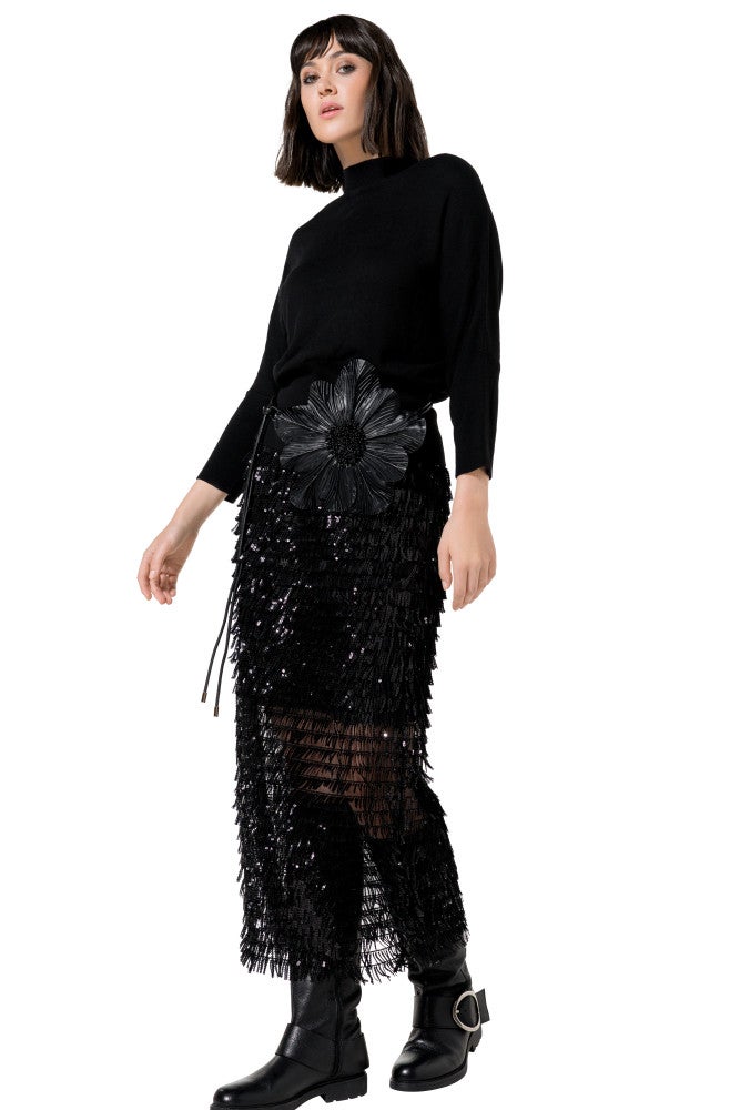 CarolineBiss 6715/10 Rok Jersey Franjes