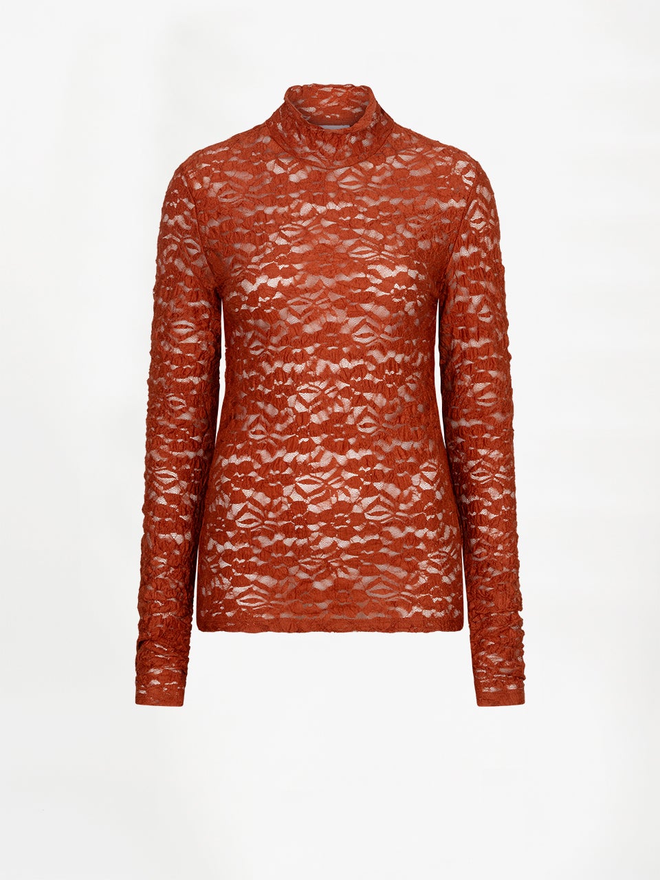 DANTE 6 263275 Irony lace turtle Top oranje