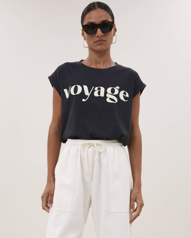 BY-BAR 26211015 Tobi Voyage Top-jetblack