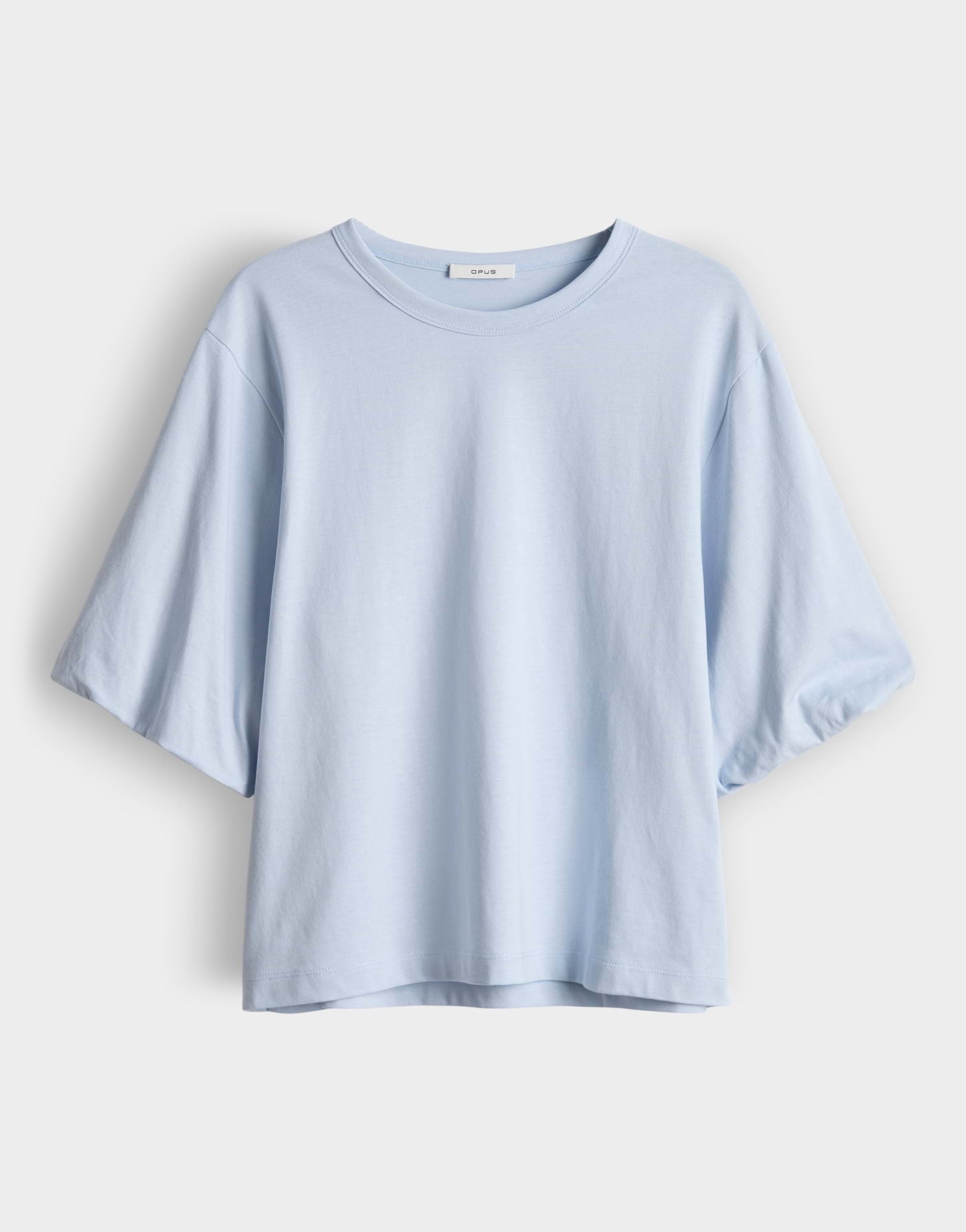 OPUS 10553314102423 Surtiny T-shirt met ballonmouw