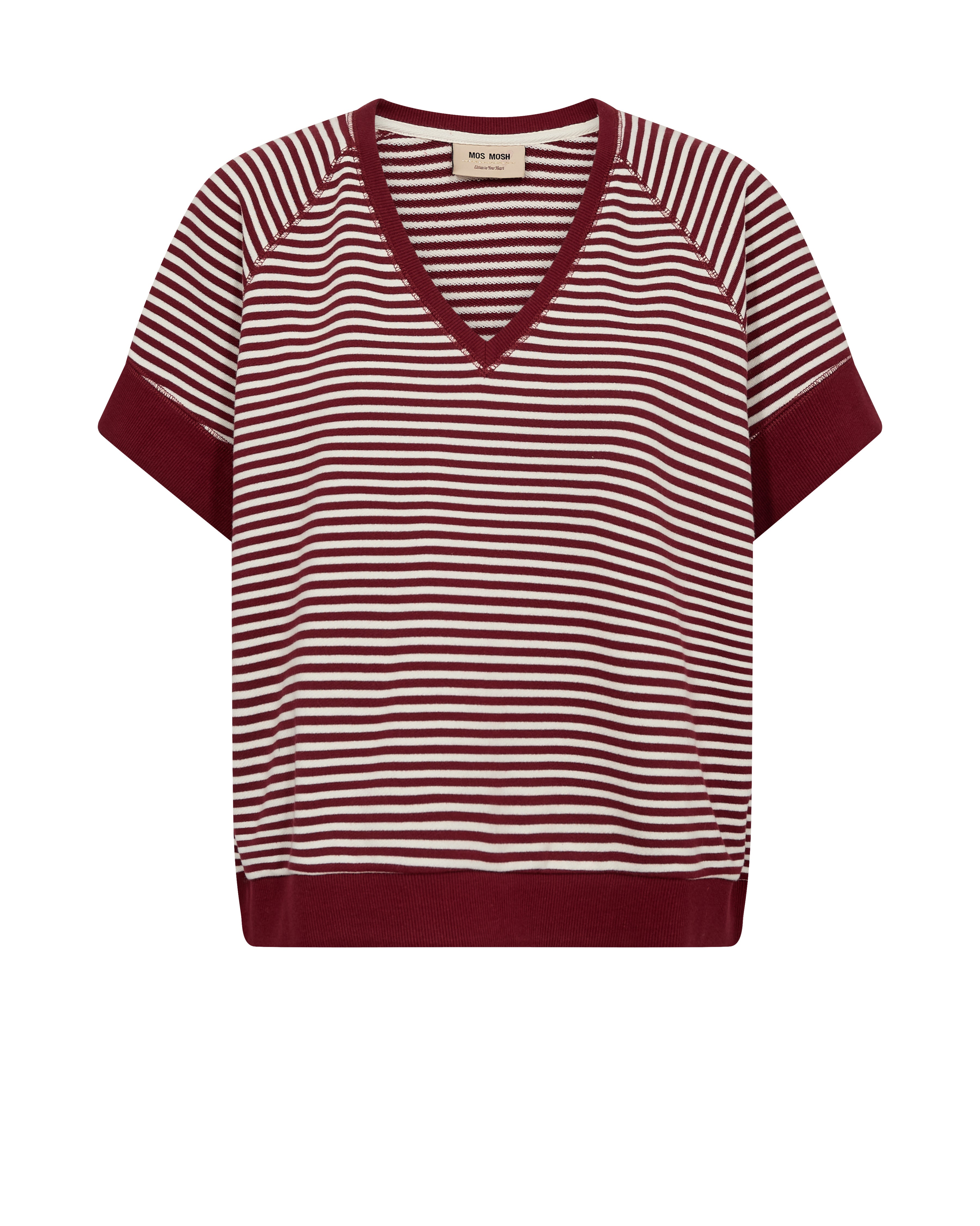 MOS MOSH 179000 MMHolt V-SS Stripe Sweatshirt