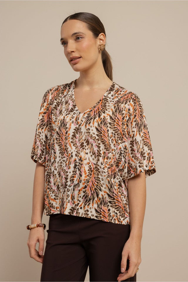 STUDIO ANNELOES 13865 Madison feather top