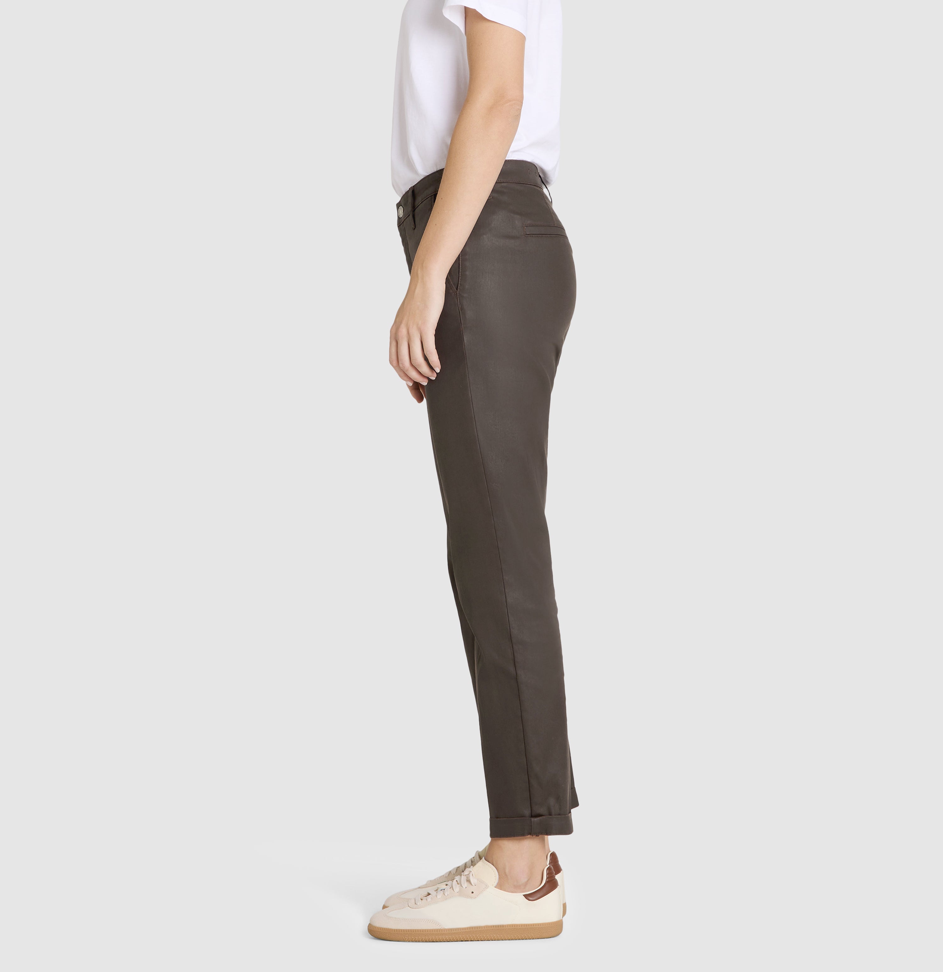MAC 0465 3075-00 Chino Turn-up Slim-fit Pants
