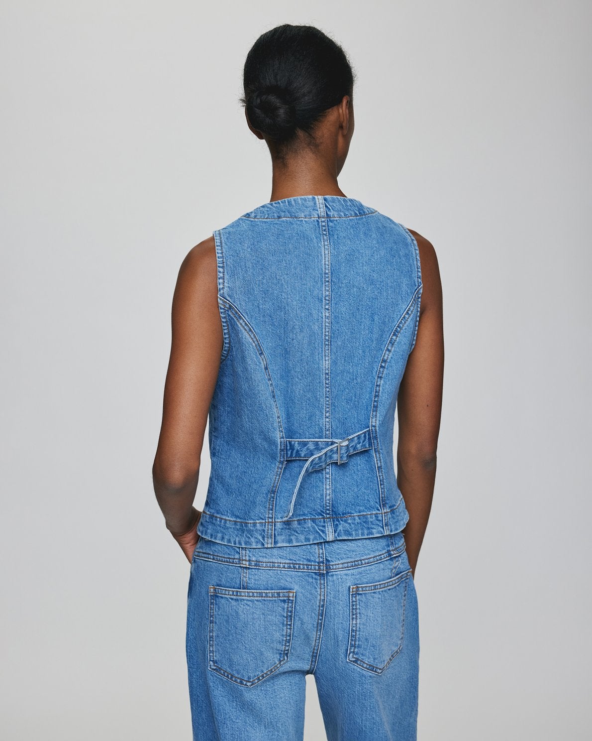 MOSS COPENHAGEN 18855 MSCHEli Ada Denim Vestgilet