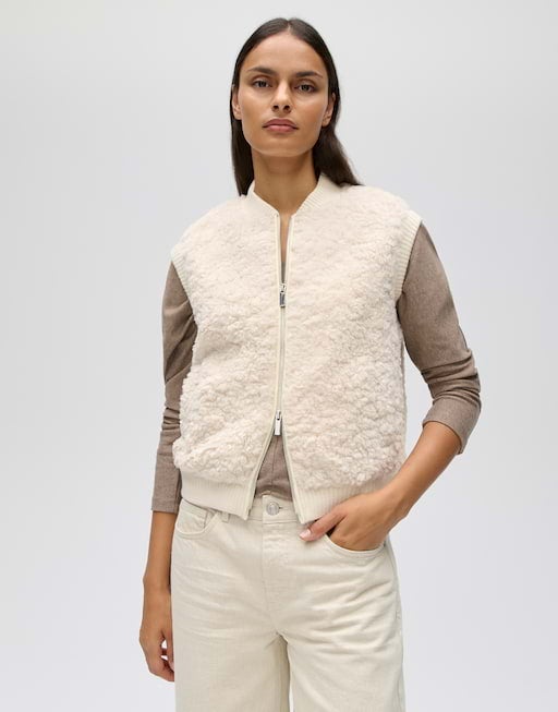 OPUS 10638214598106 Gaste Vest van teddypluche