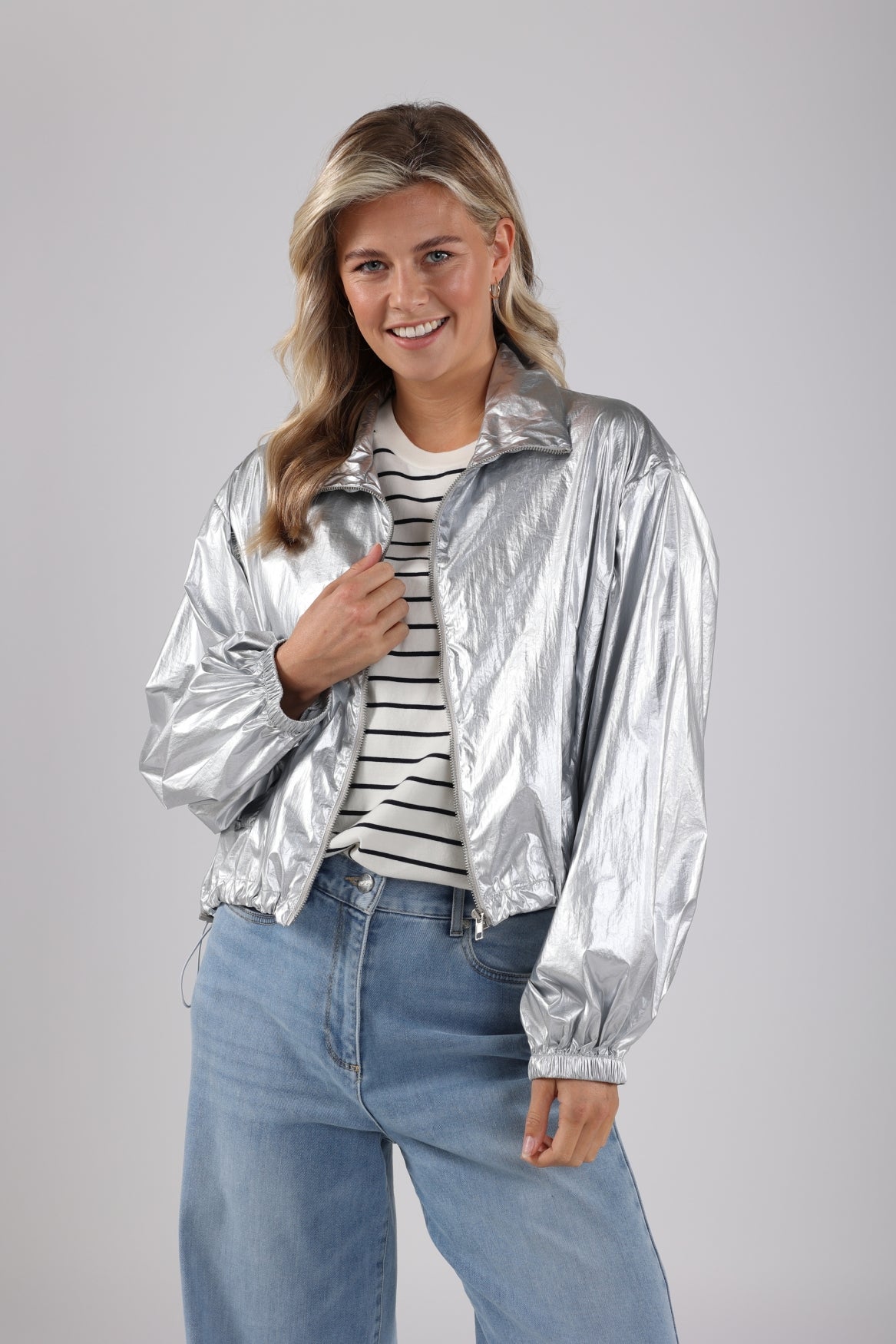 NUKUS Deveny Jacket NKS13025 - Silver