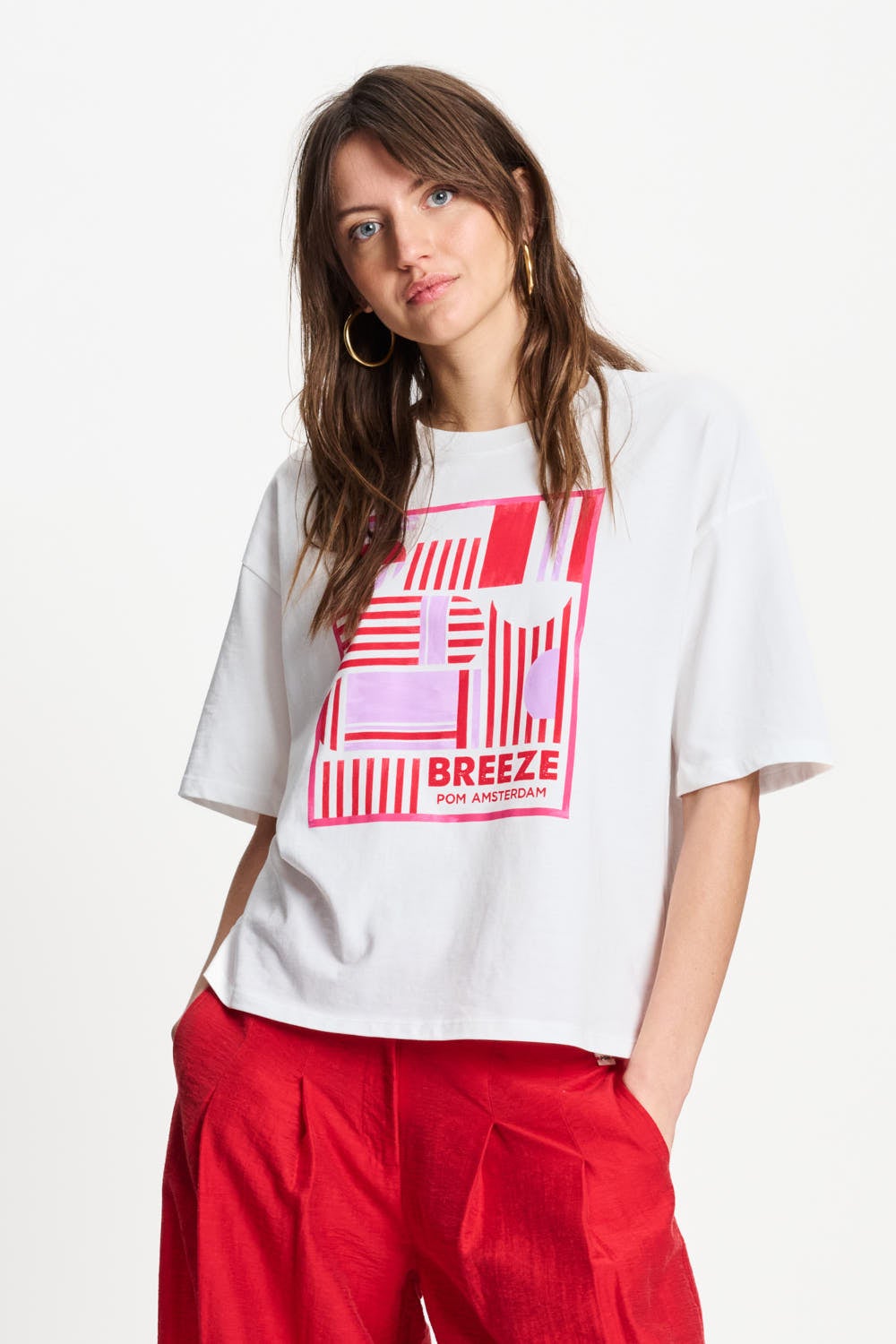 POM SP9574 TSHIRT boxy fit