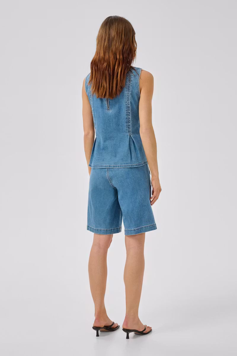 My Essential Wardrobe 10705595 MWLara 115 CityShorts Denim