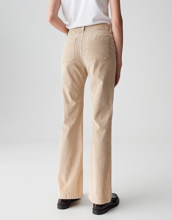 OPUS Flared broek 1045959389100 Ebbi corduroy