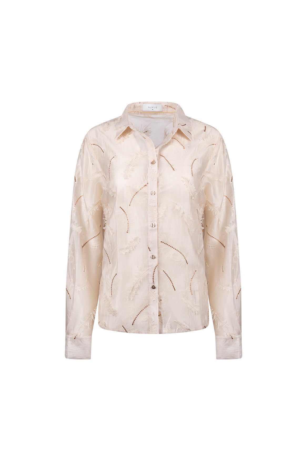 NUKUS NKF02179 Aysha Blouse Feathers