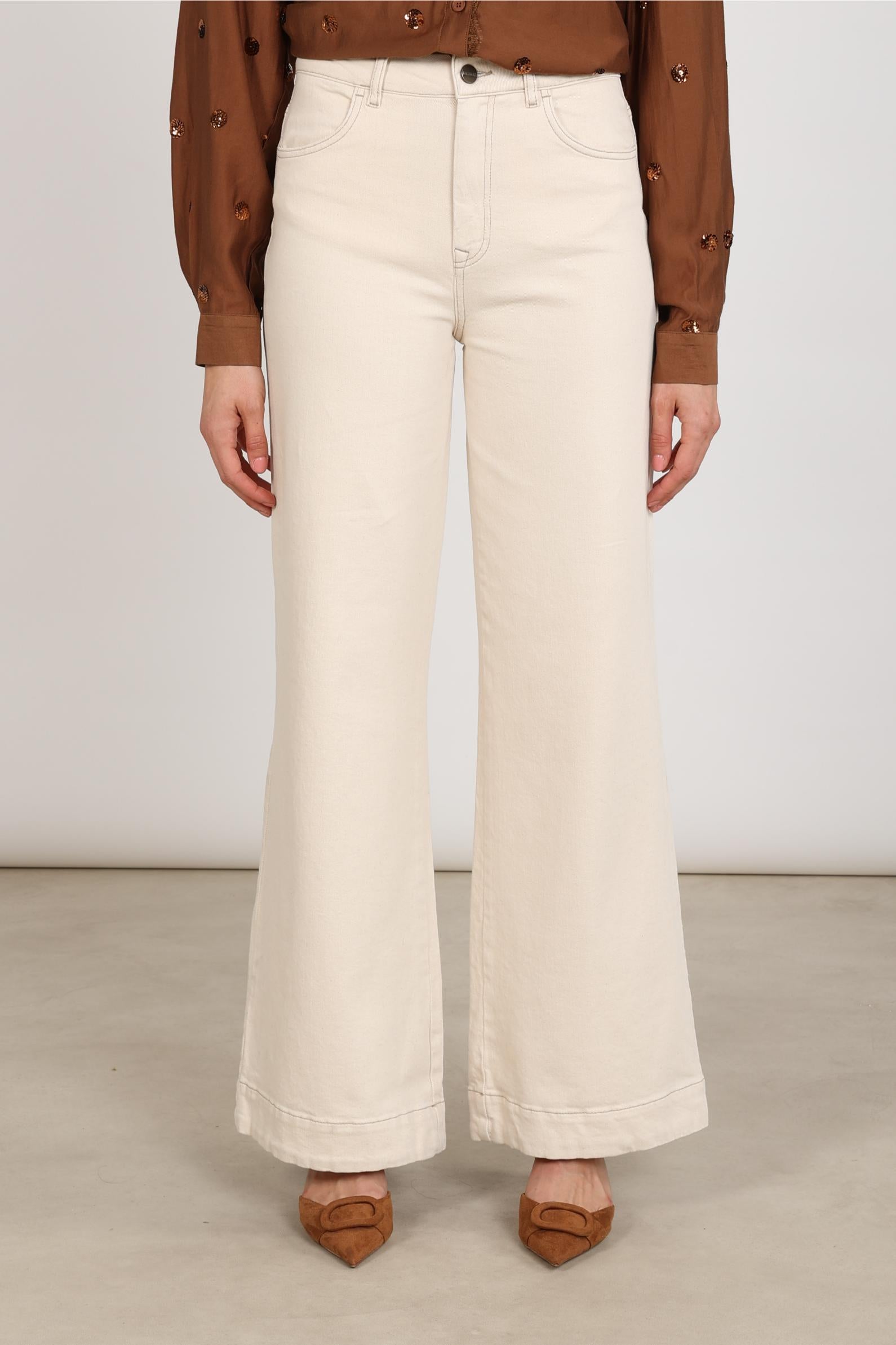 NUKUS NKF09095 Abby Pants Wide Leg Denim