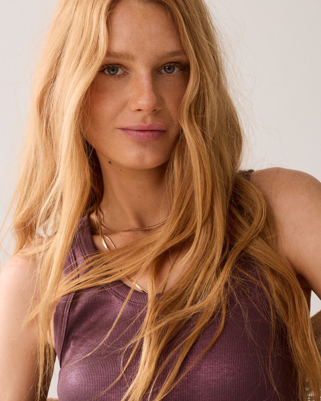 SUMMUM Rib tanktop 3s4873-5183