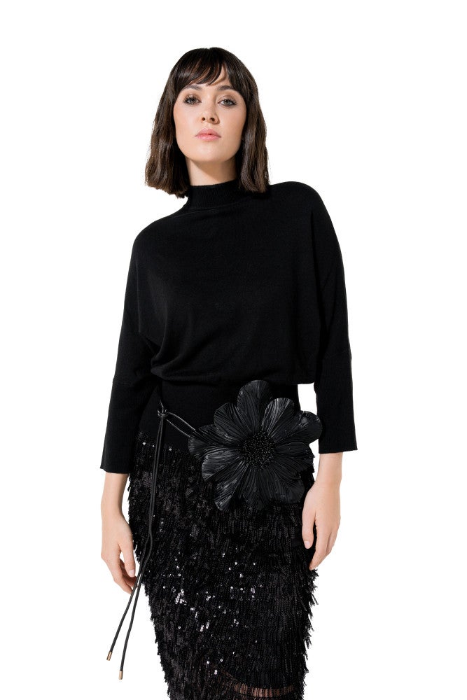 CarolineBiss 6203/10 Pullover met ceintuur