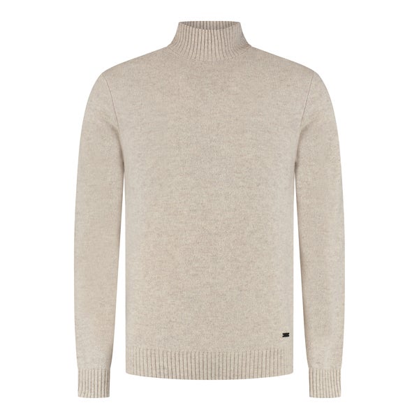 SEVEN DIALS SDL26305GR45 EMSLEY kolpullover - pebble