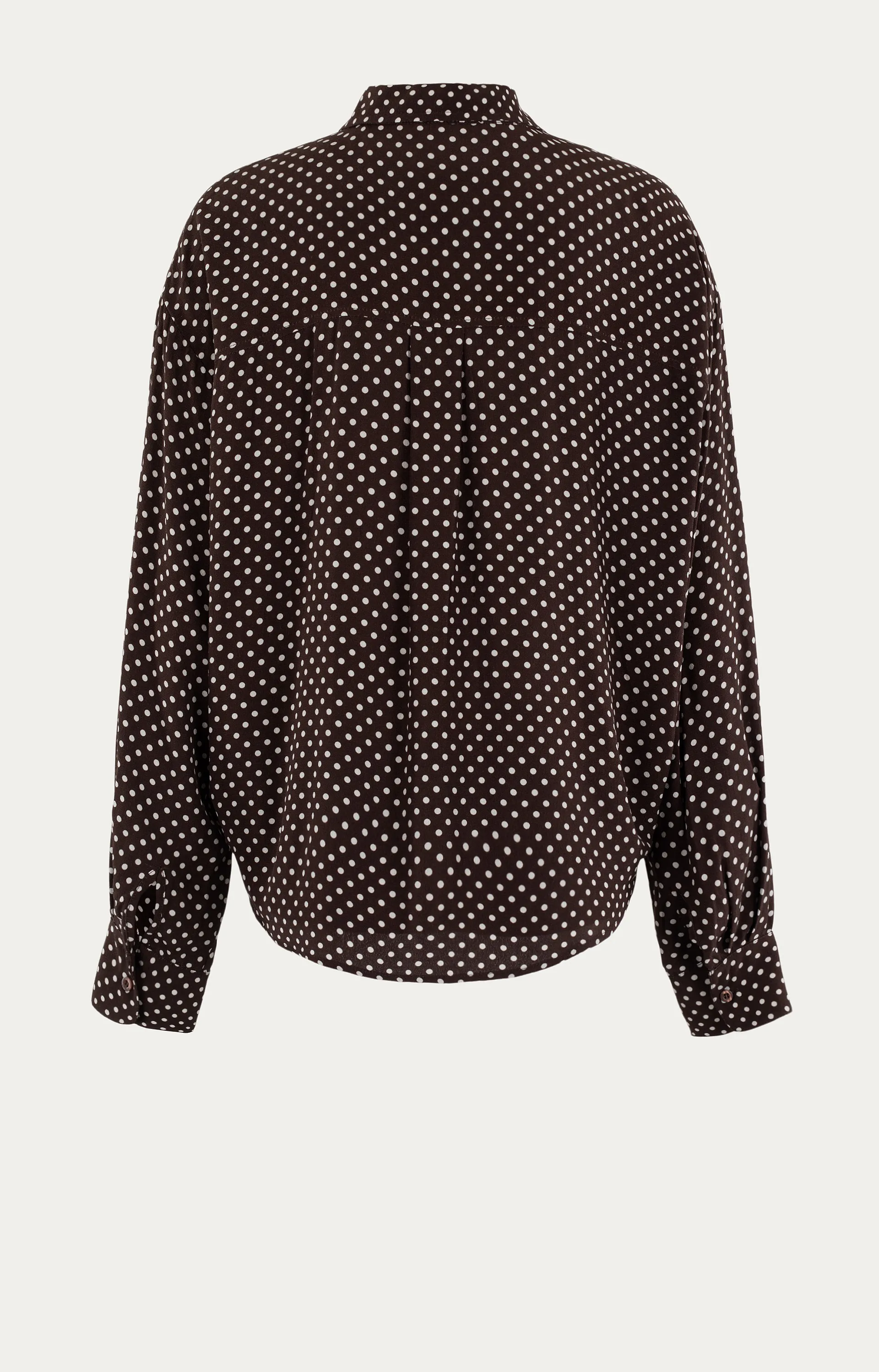 ANNA BLUE B41-05-Lilo blouse bruin