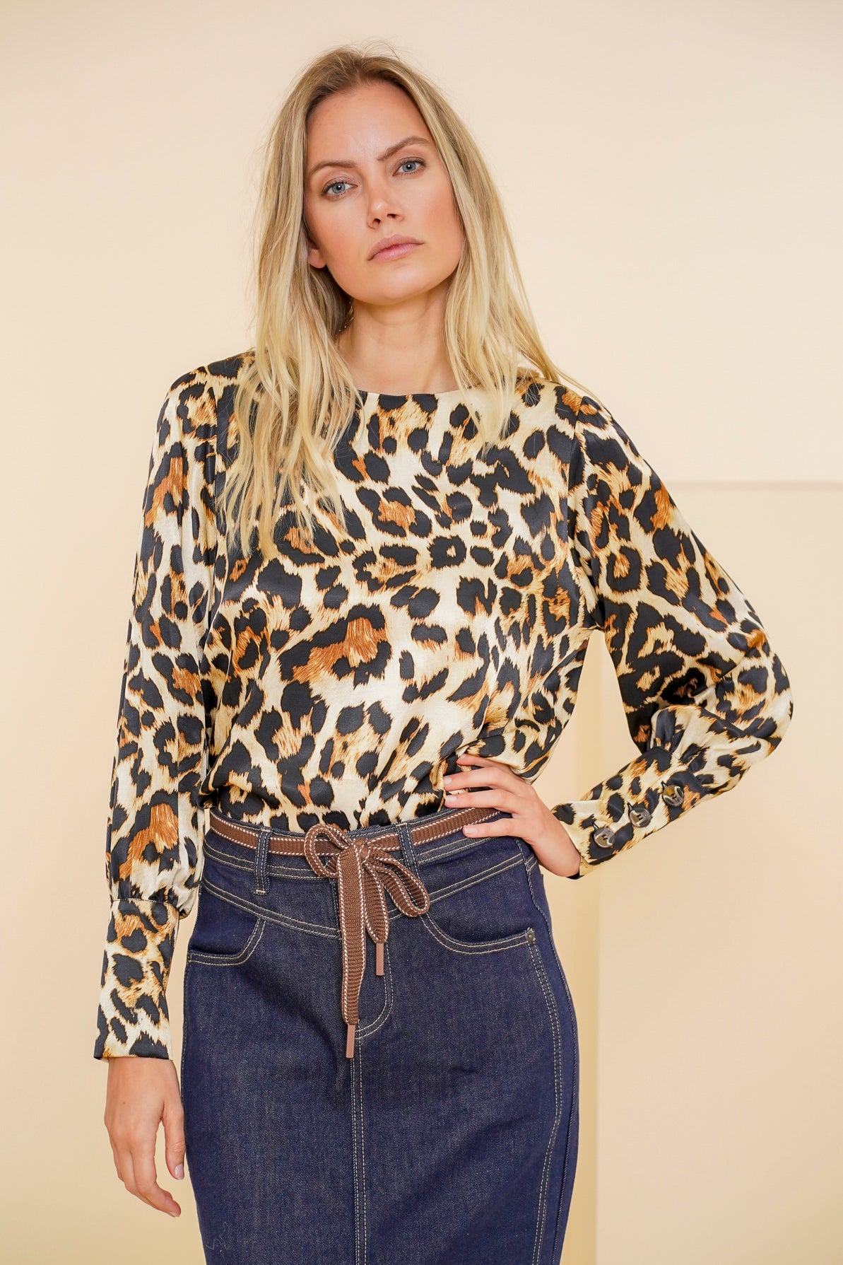 GEISHA 43966-20 Blouse Panterprint