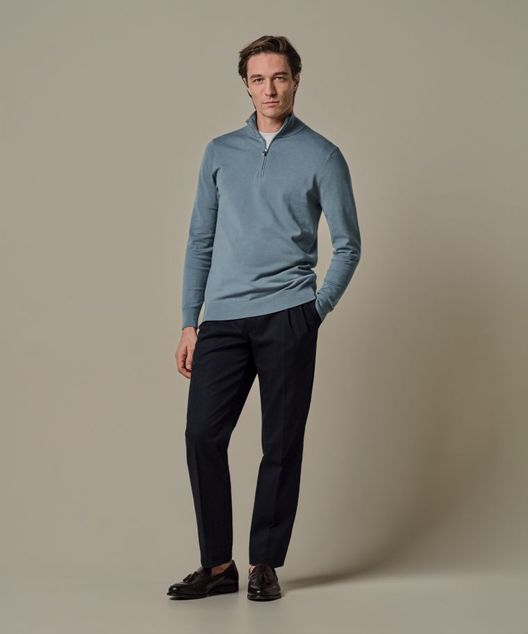 PROFUOMO PPXJ10008F PULLOVER HALF ZIP