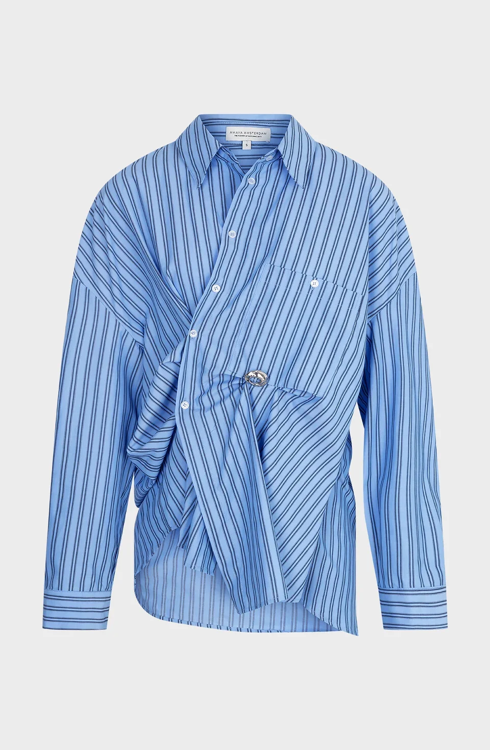 AMAYA Amsterdam Amara Blouse bleu