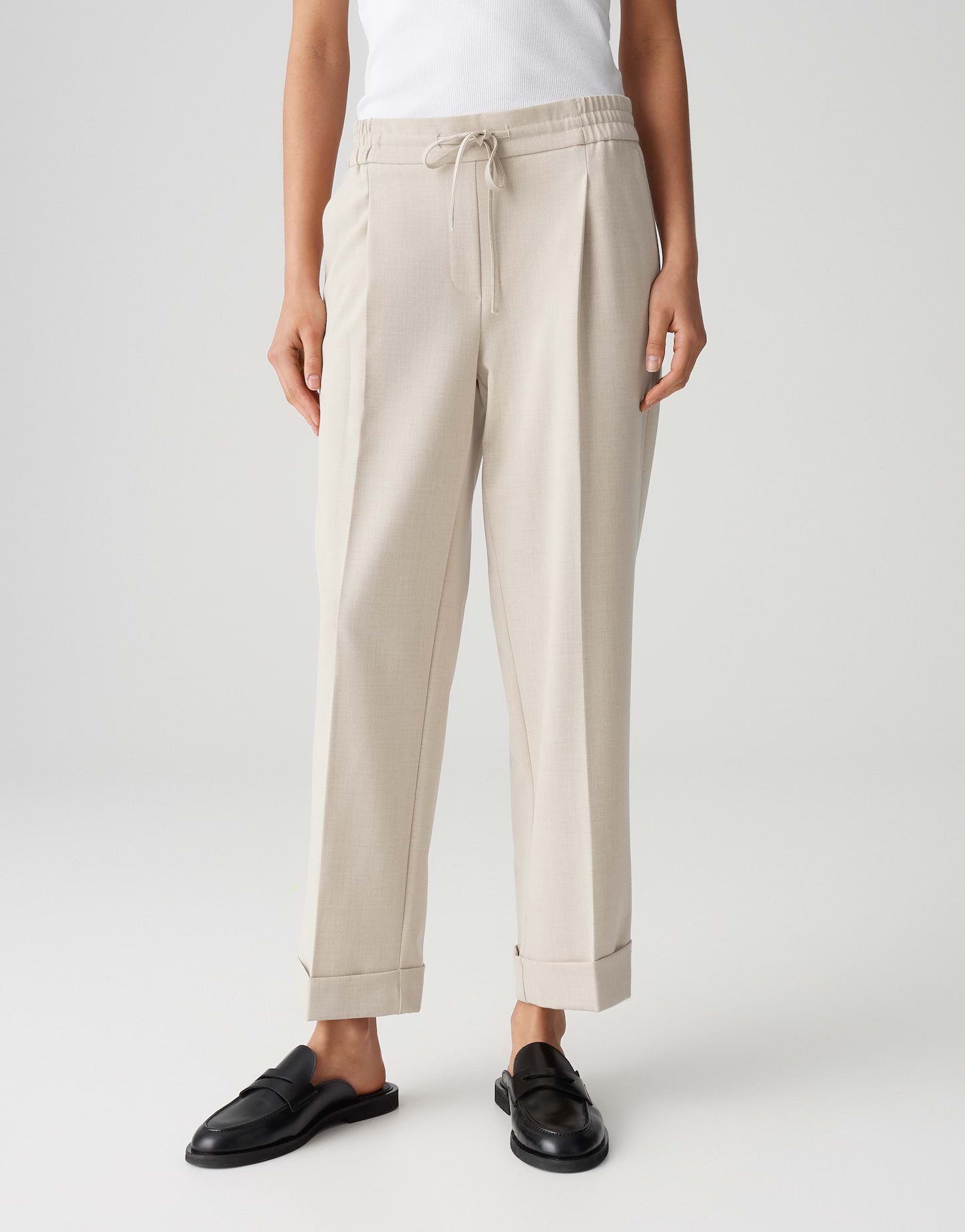 OPUS 10438713326100 Melosa city Pant-natural glaze