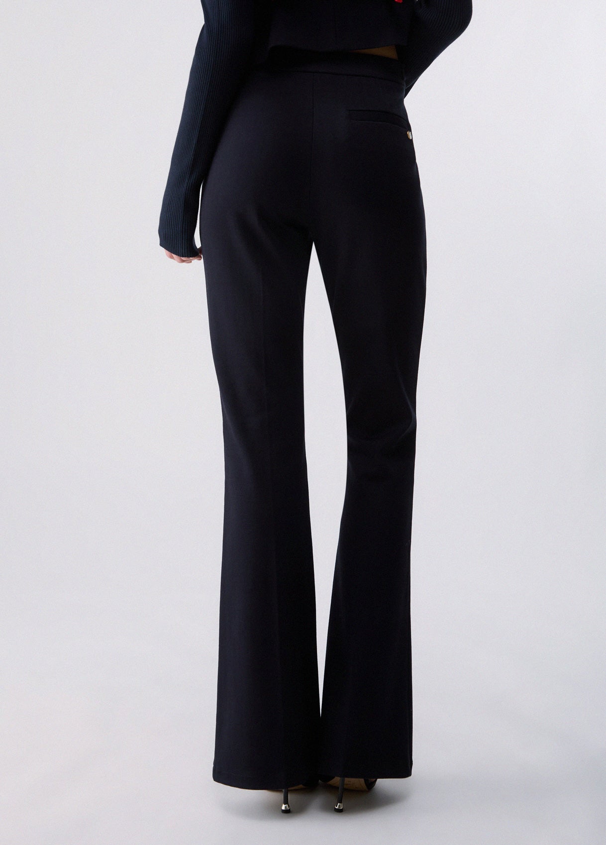 LIU JO WF6264J3976 Pant Fit&Flare - navy