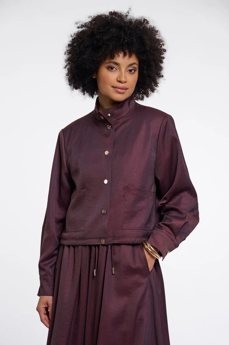 RINO & PELLE Gea.7002611 blouoson jack fudge cloak
