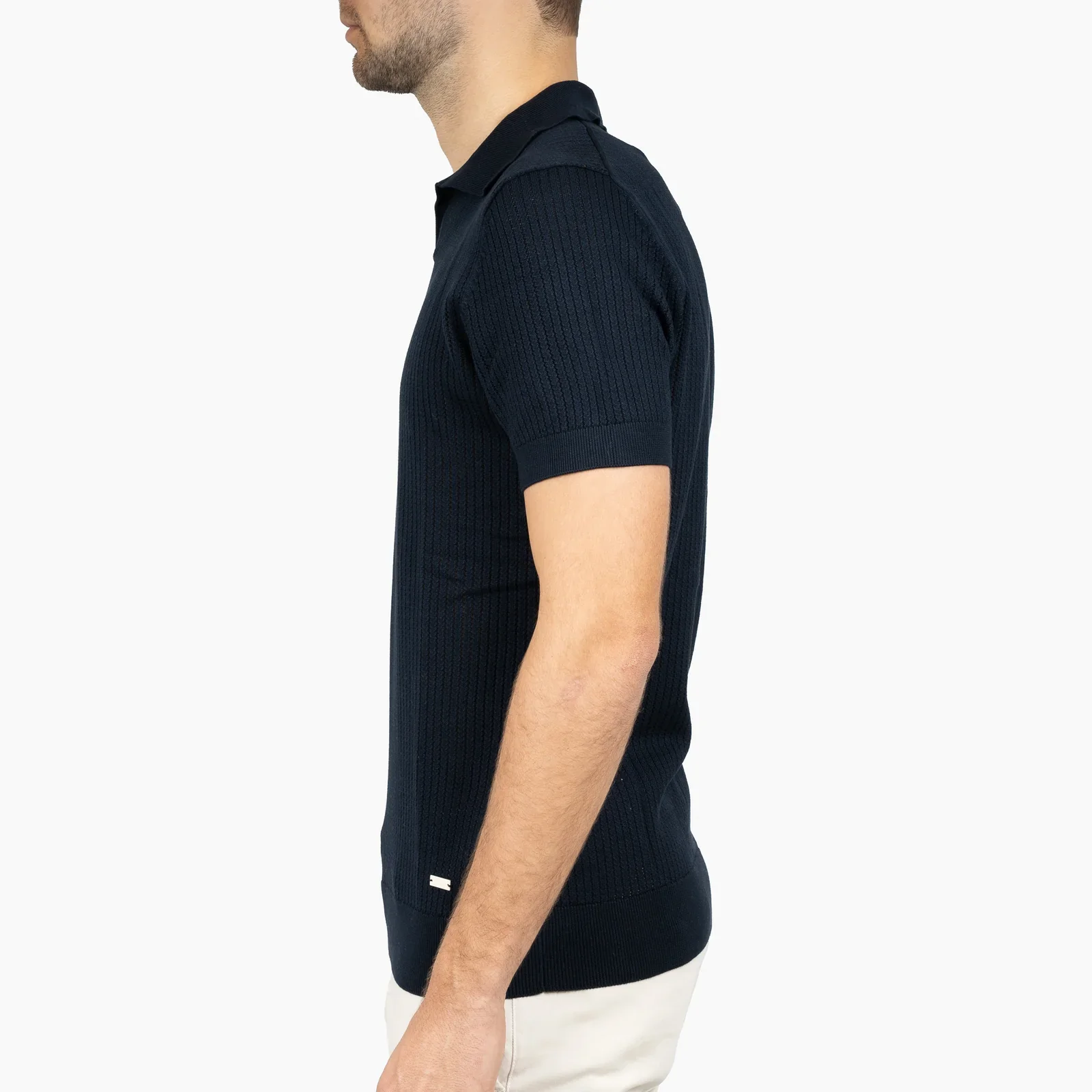 SEVEN DIALS SDL26106RI21 BENNET Buttonless Polo-Navy
