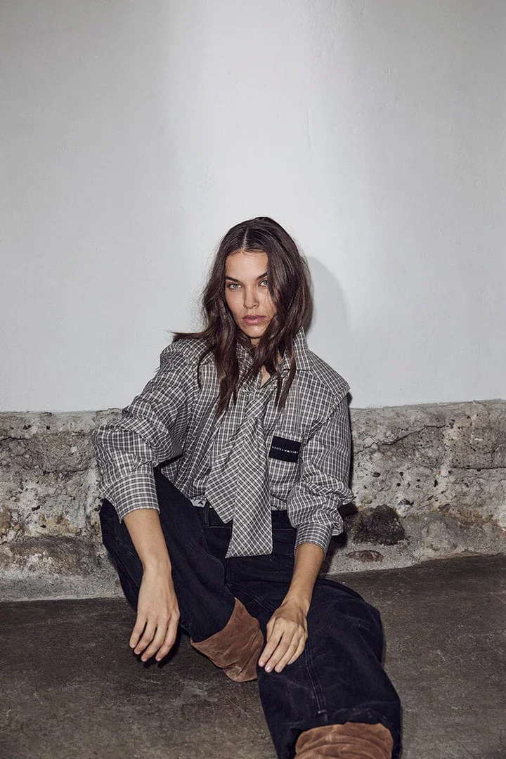 HAUTE L'AMITIE HL10721 Chess Tie Shirt