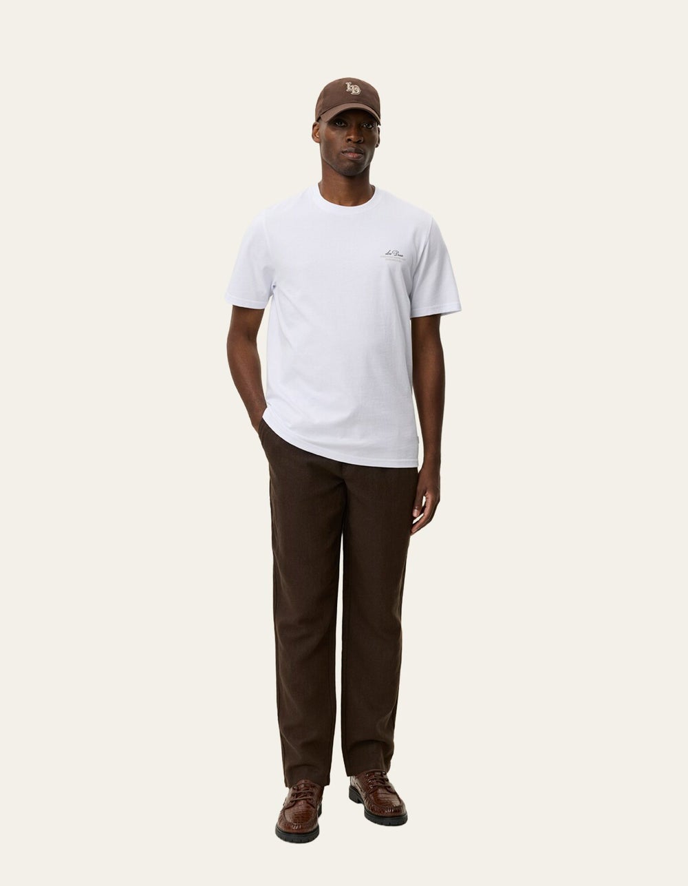 LES DEUX 1001476 Ben Globe T-Shirt