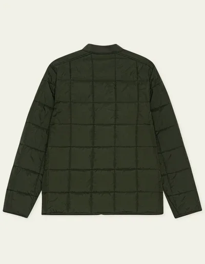 LES DEUX 1002214 QUILTED JACKET groen