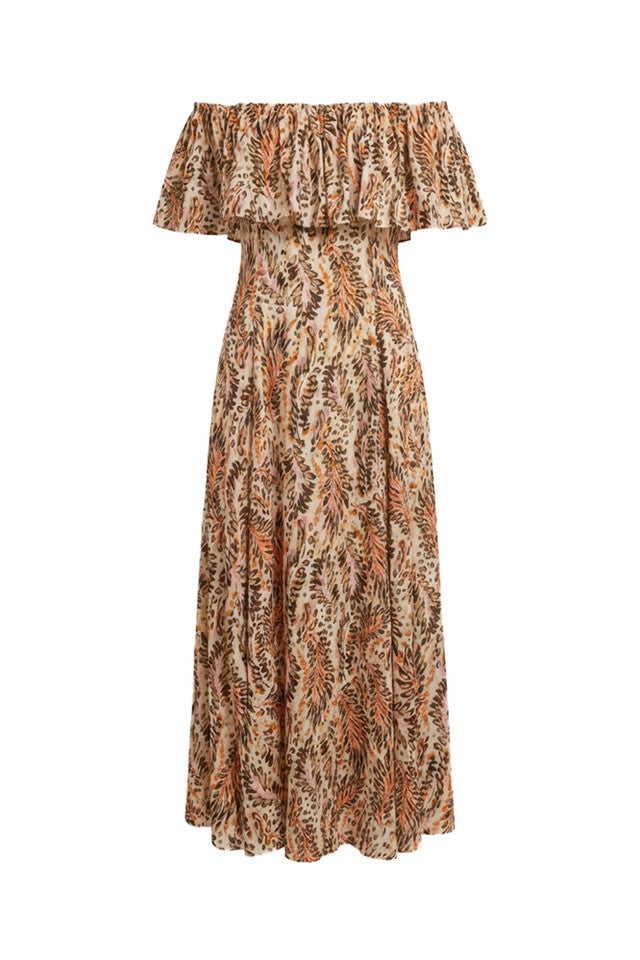 STUDIO ANNELOES 13867 Froukje feather dress