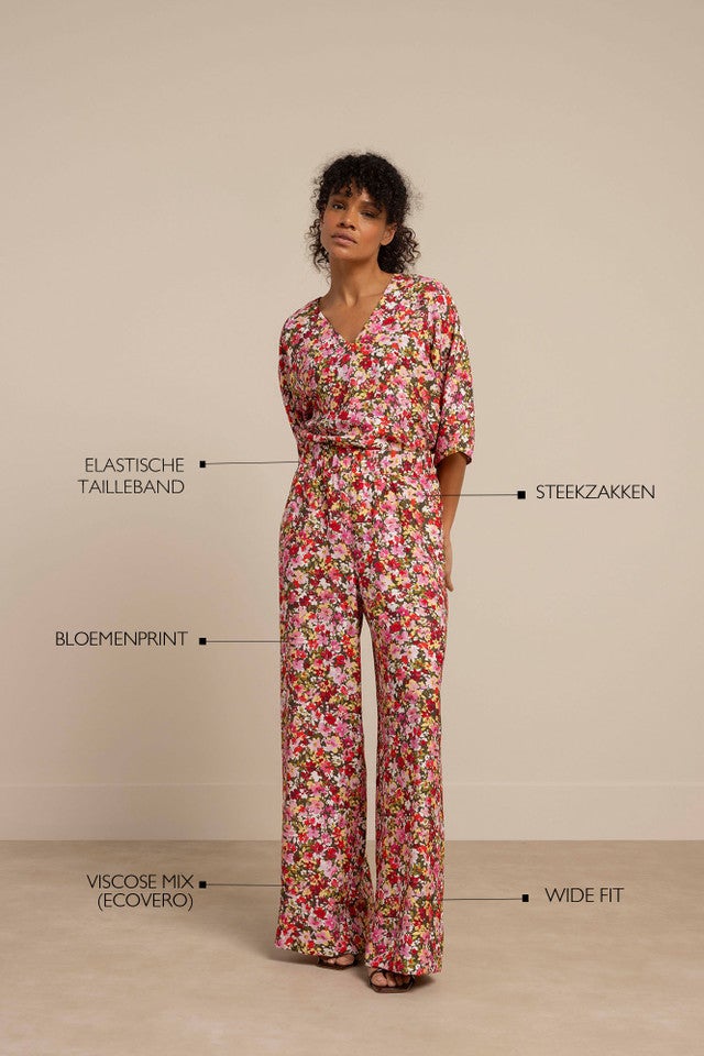 STUDIO ANNELOES 13681 Grace flower trousers