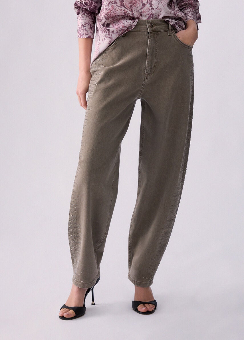 LIU JO UF6230T778A Pant Balloon Color