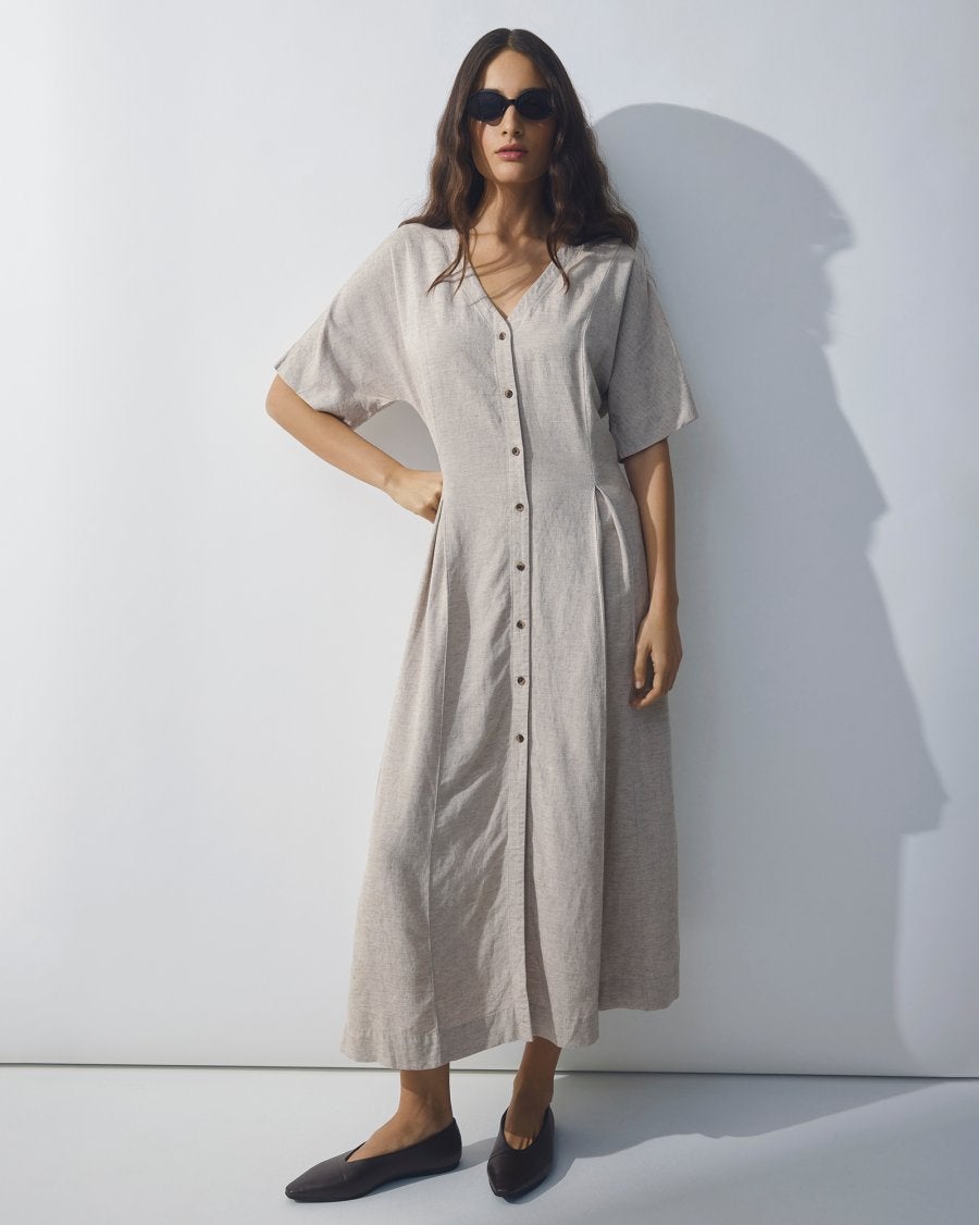 MOSS COPENHAGEN 19655 MSCHViana Ginia 2/4 Dress