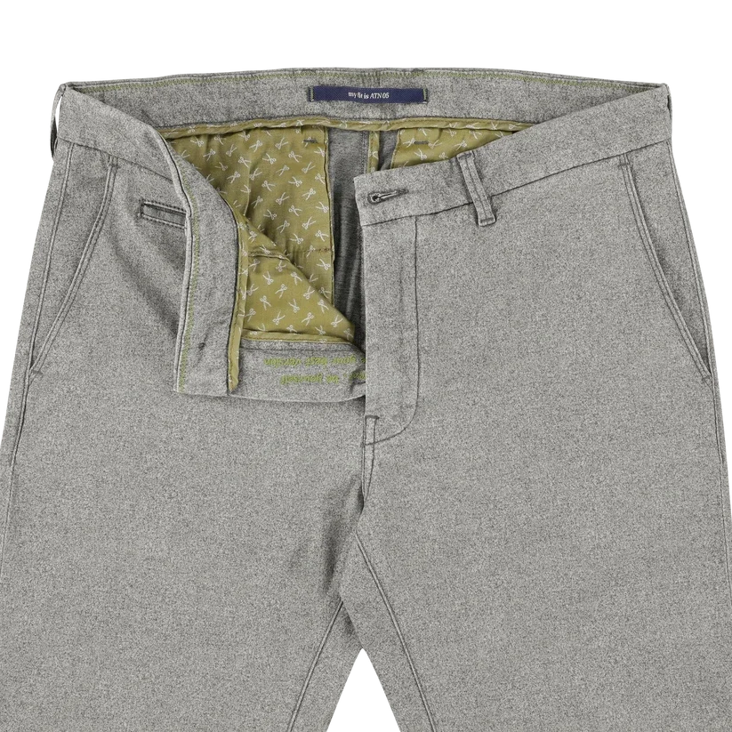 ATELIER NOTERMAN ATN05-A90-1937 slimfit chino - grijs