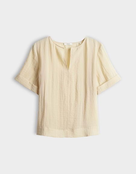 OPUS 10596712387106 Filkara Boxy overhemdblouse