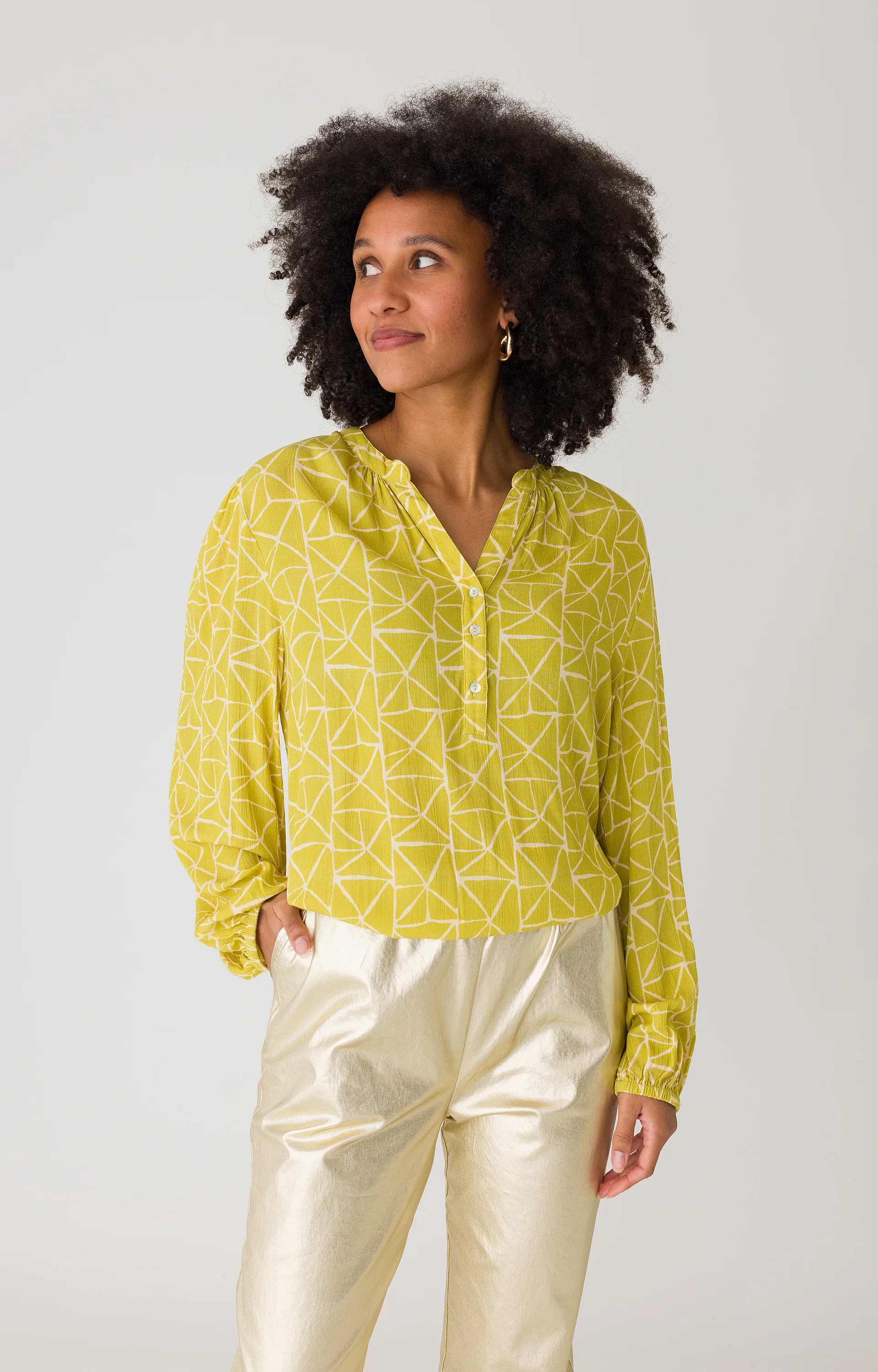 ANNA 26a05-02907K Blouse met dessin