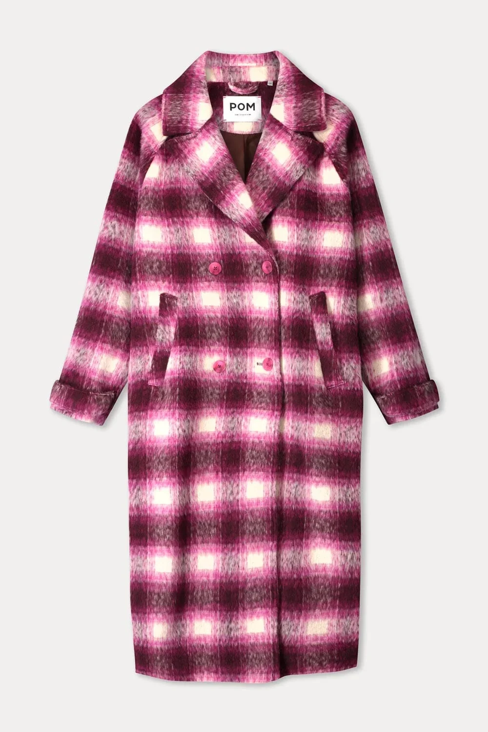POM  SP9678 COAT - Chris pink