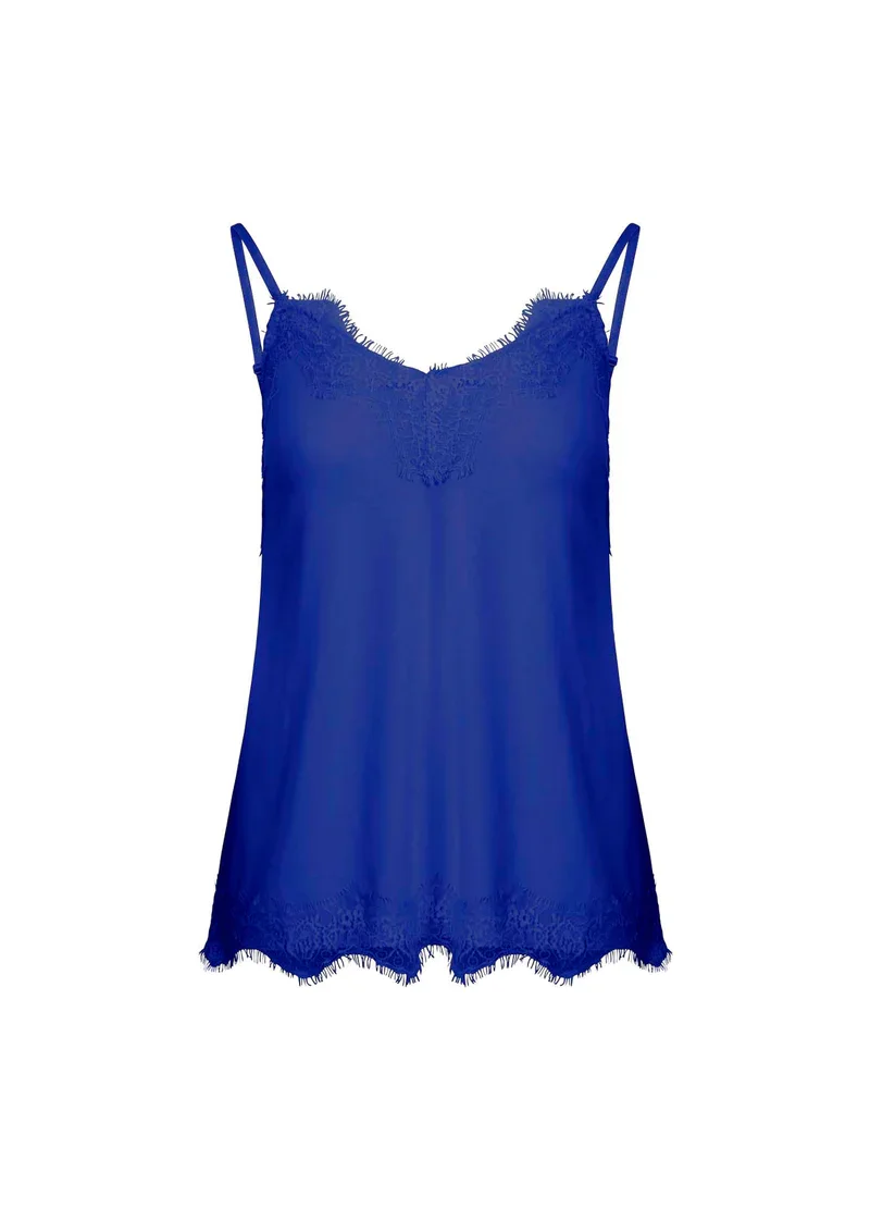 Coster Copenhagen CCH1004 ROSIE lace top Cobalt Blue